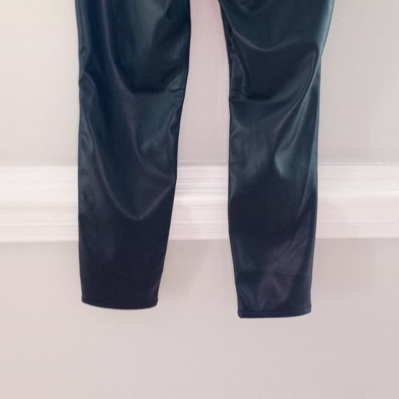 'NO BOUNDARIES' Faux Leather High Rise Skinny Size 17 NWT - Picture 8 of 12